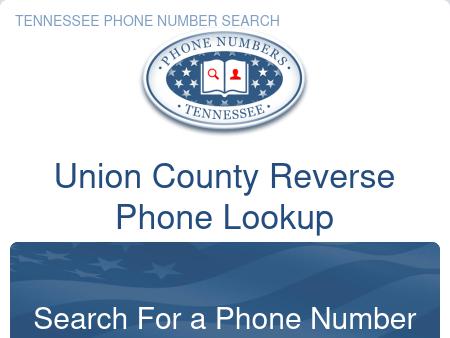 Union County Phone Numbers