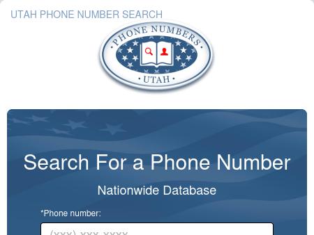 Utah Phone Number Lookup