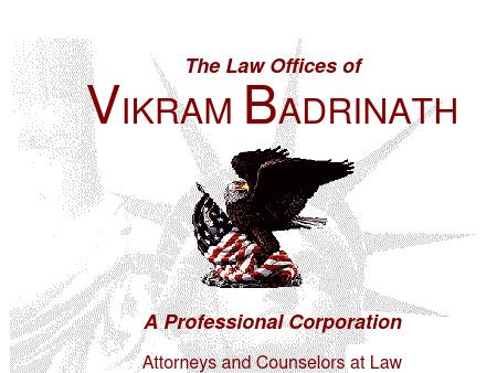 VIKRAM BADRINATH, P.C.