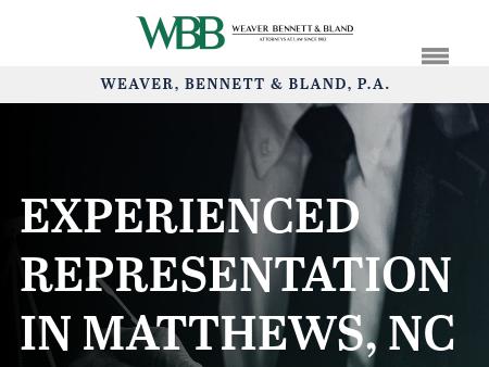 Weaver Bennett & Bland PA Attorneys At Law