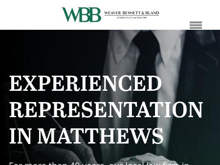 Weaver Bennett & Bland PA Attorneys At Law