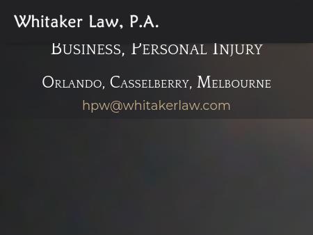 Whitaker Law