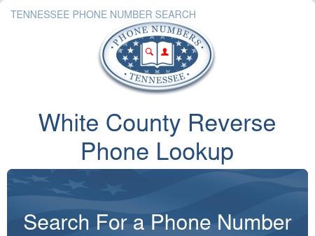 White County Phone Numbers