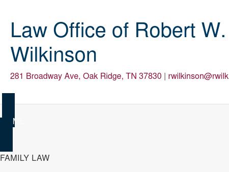 Wilkinson, Robert W