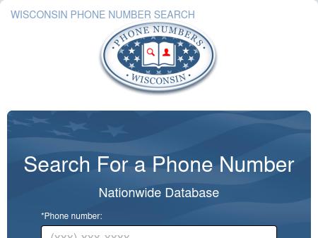 Wisconsin Phone Numbers