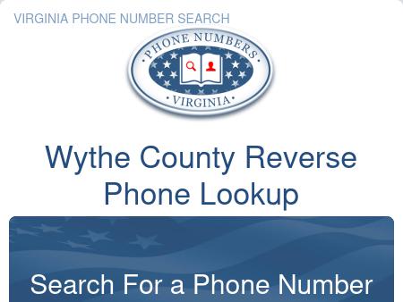 Wythe County Phone Numbers