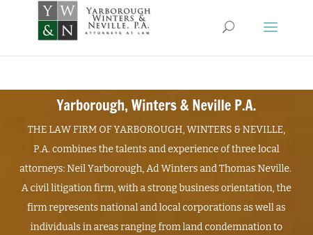 Yarborough Winters & Neville P.A.