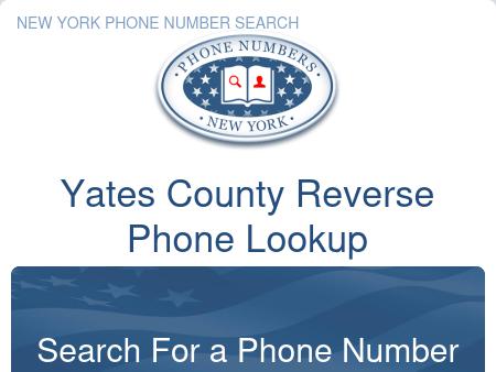 Yates County Phone Number Search 