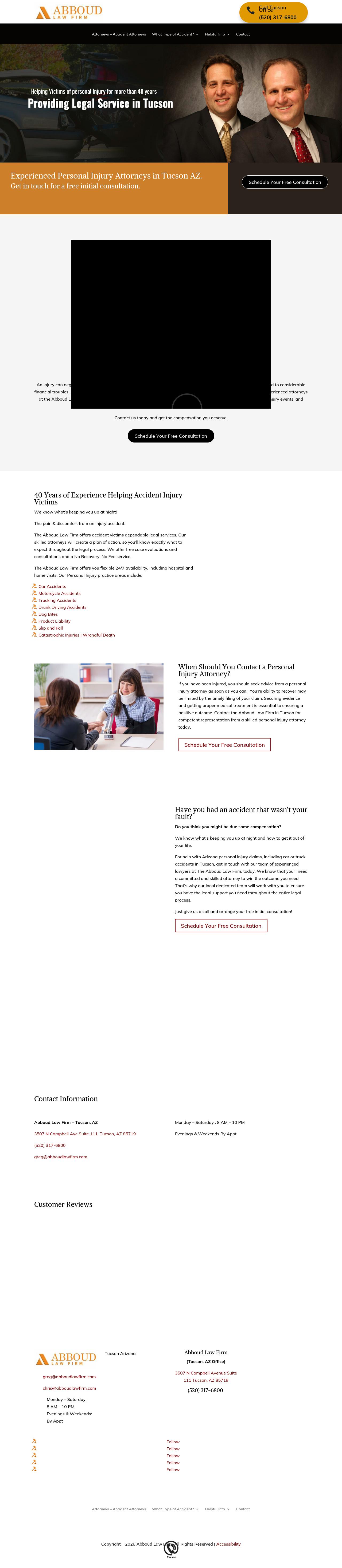 Abboud Law Firm  - Tucson AZ Lawyers