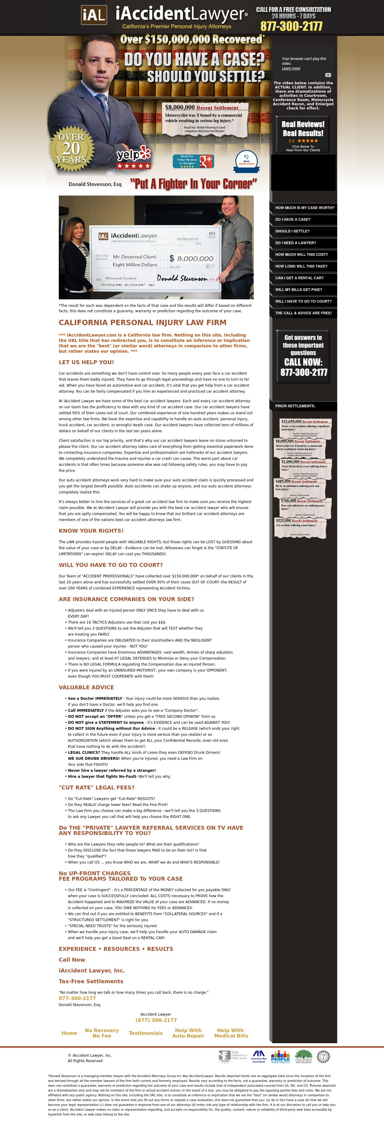 Accident Attorneys' Group, Inc. - Santa Clara CA Lawyers