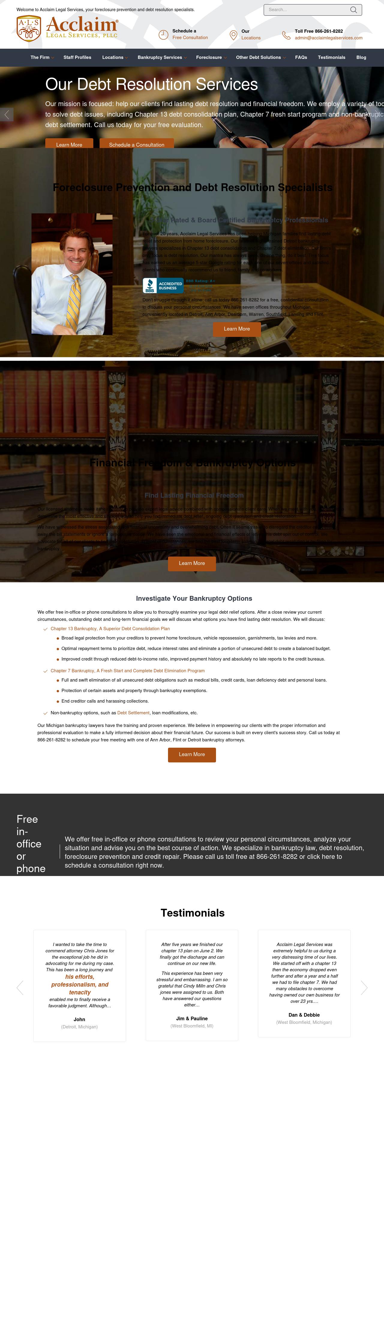 Acclaim Legal Services, PLLC - Southfield MI Lawyers