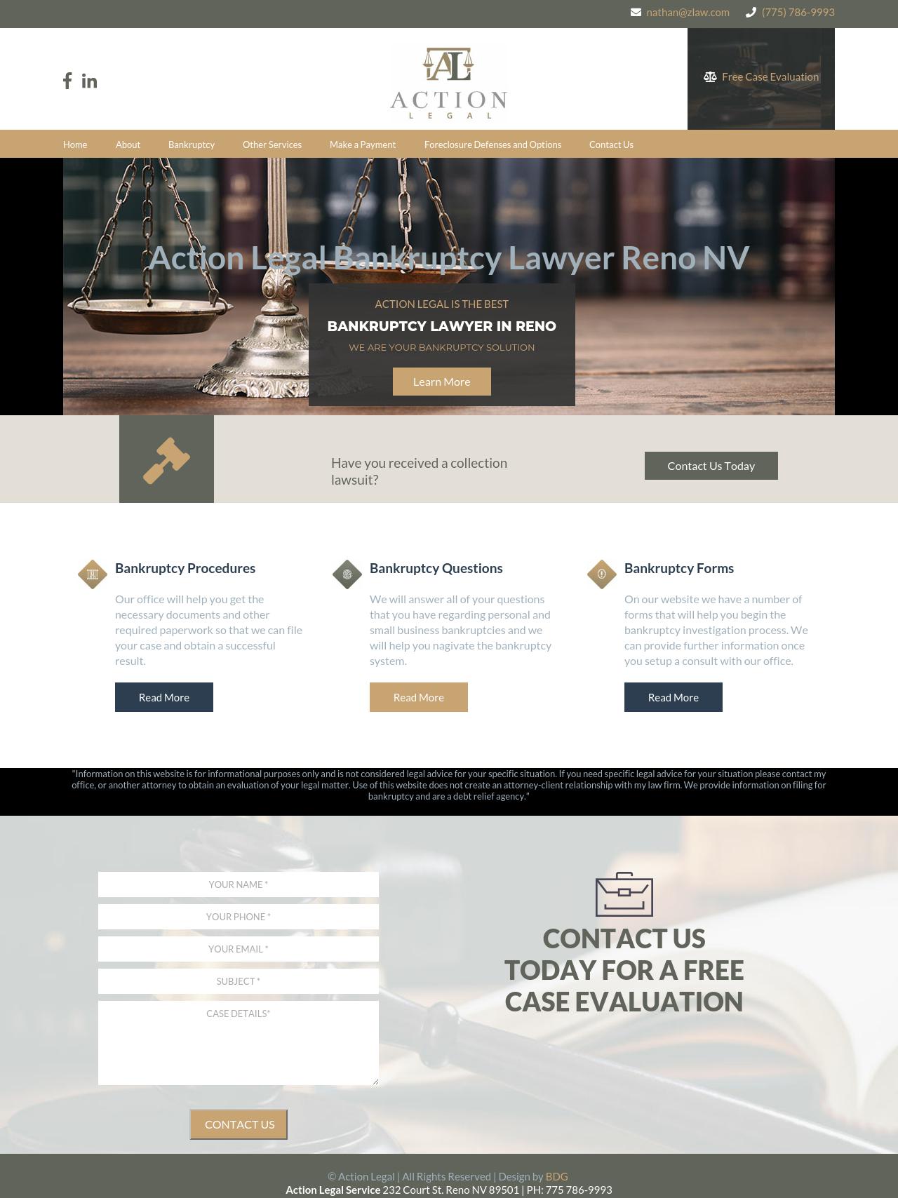 Action Legal Services - Reno NV Lawyers