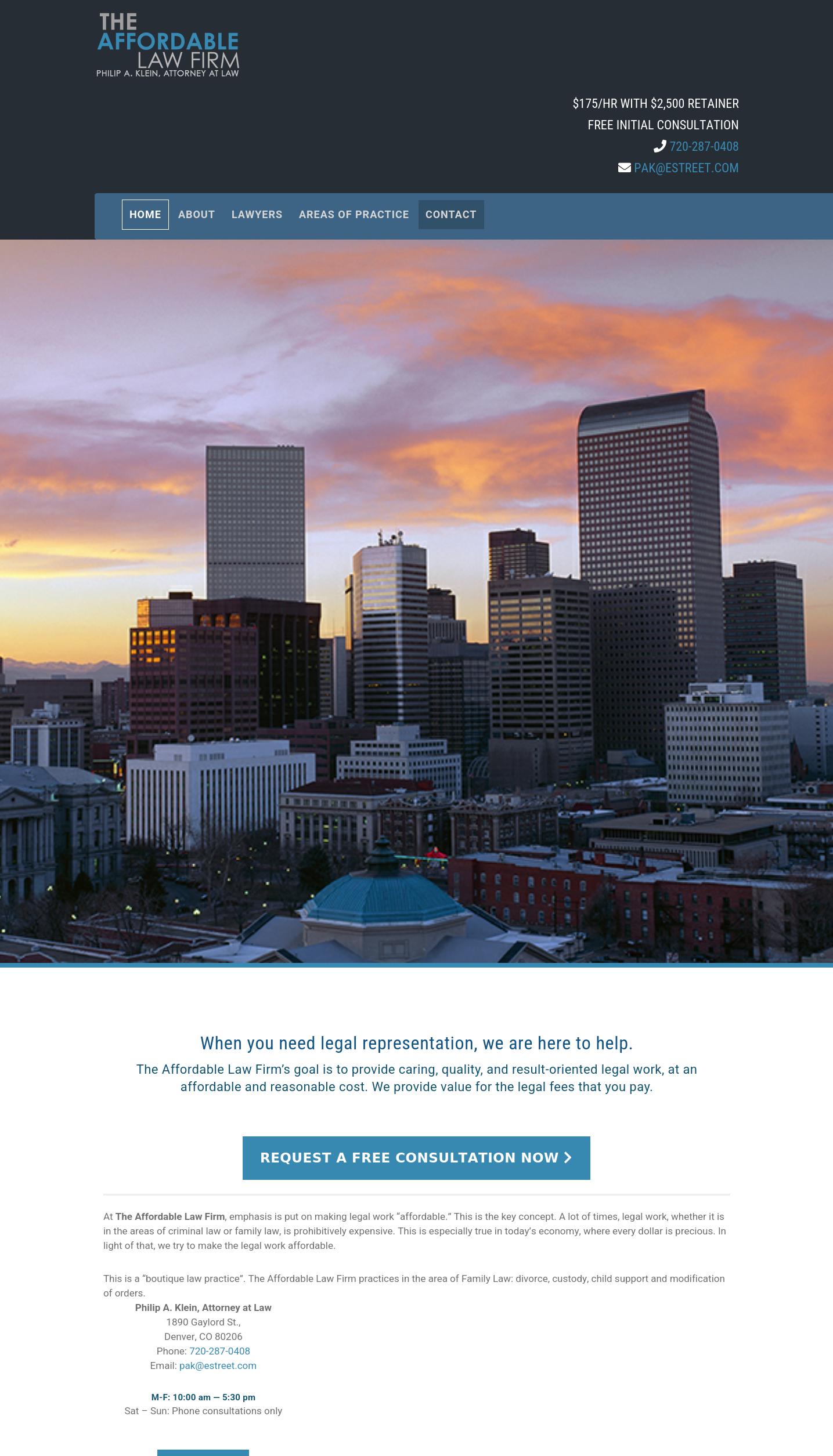 Affordable Law Firm - Denver CO Lawyers