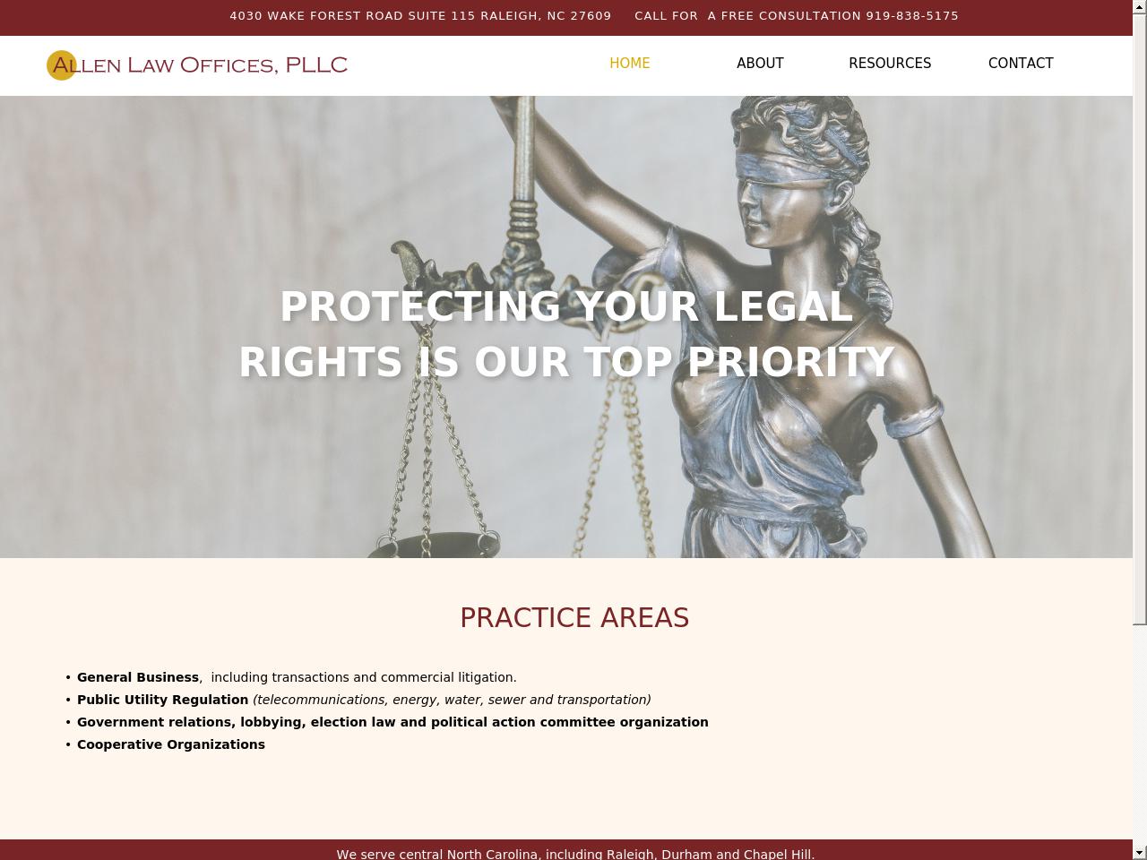 Allen Law Offices PLLC - Raleigh NC Lawyers