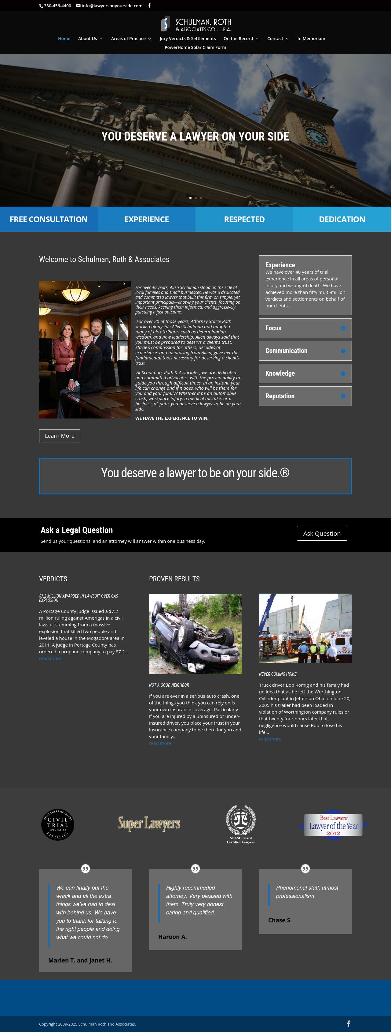 Allen Schulman & Associates - Canton OH Lawyers
