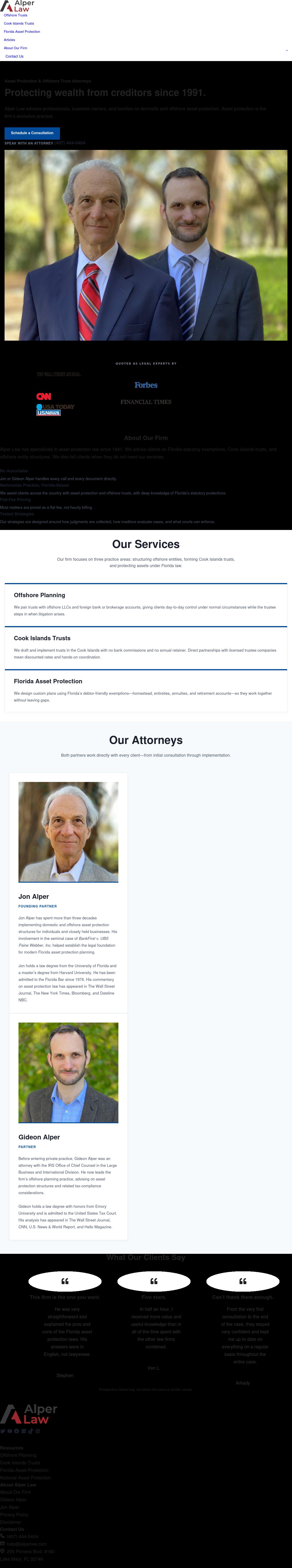 Alper Law - Lake Mary FL Lawyers