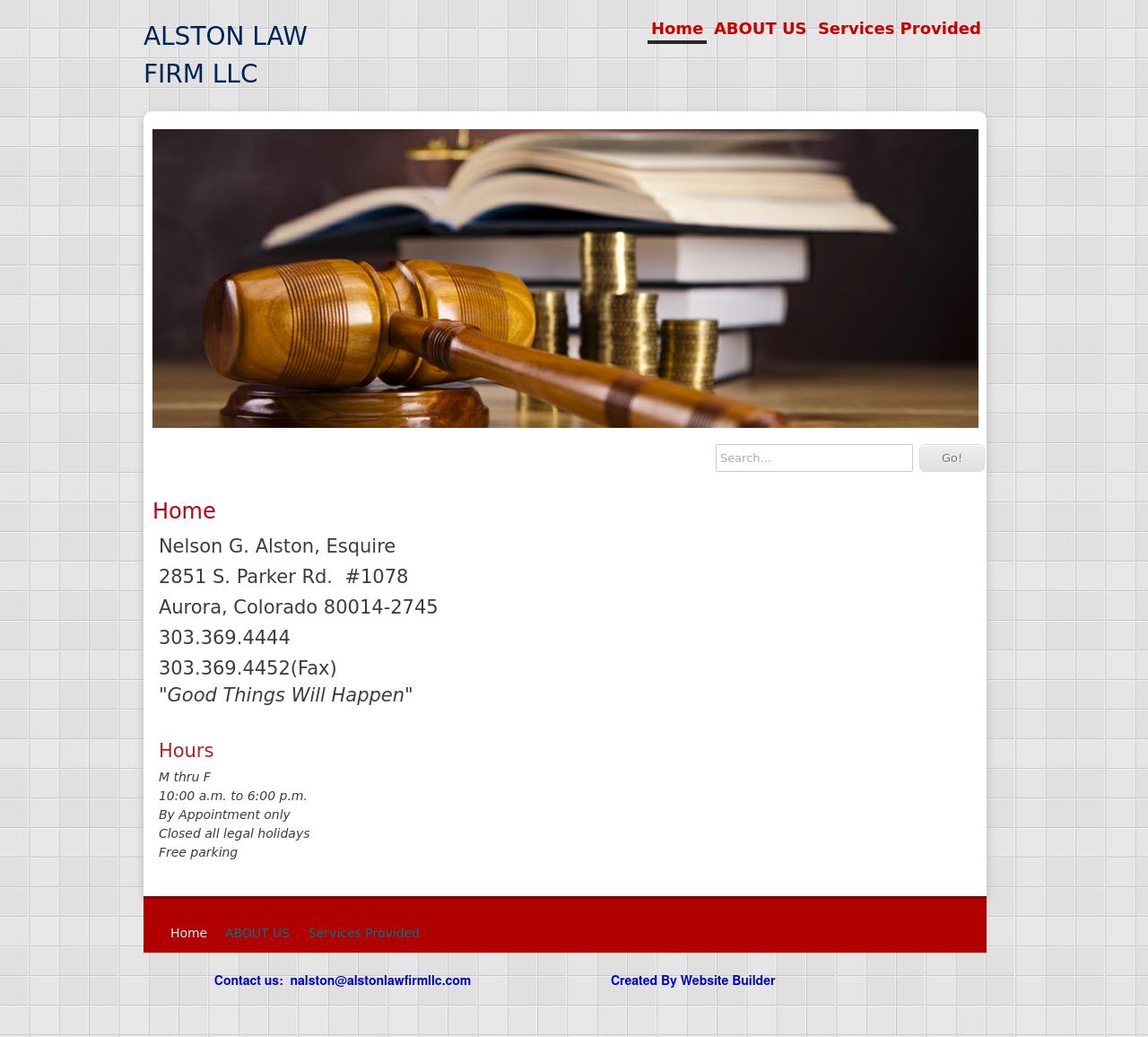 Alston Law Firm LLC - Aurora CO Lawyers