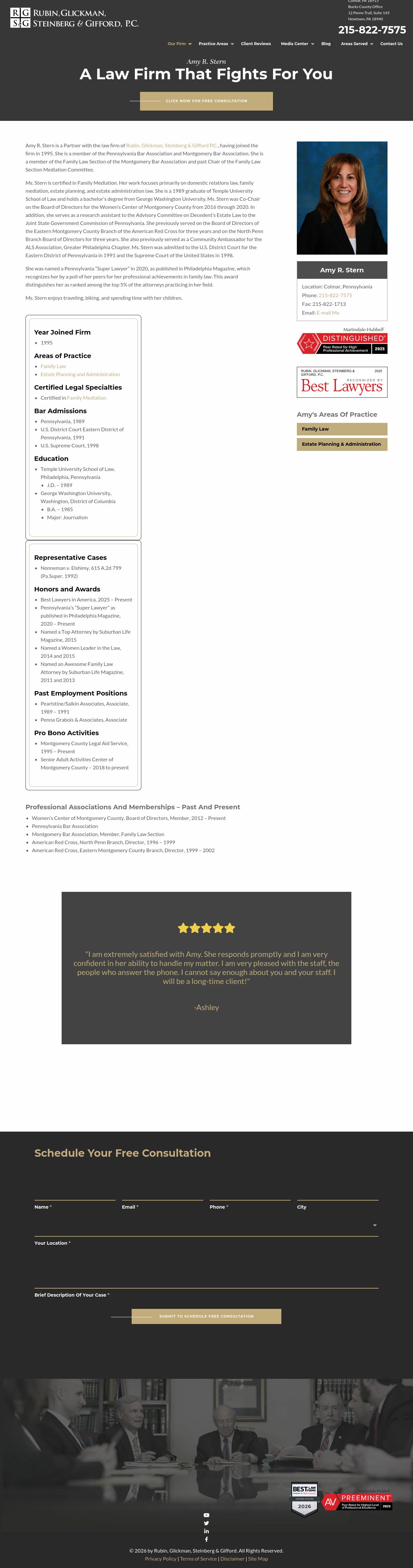 Amy R. Stern - Newtown PA Lawyers