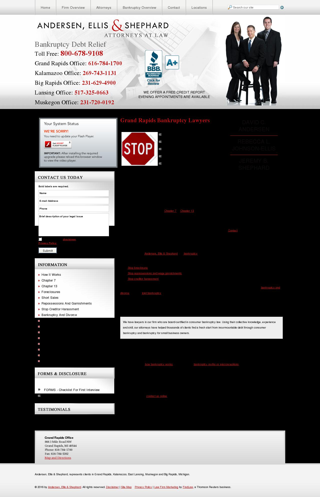 Andersen David & Associates PC - Lansing MI Lawyers