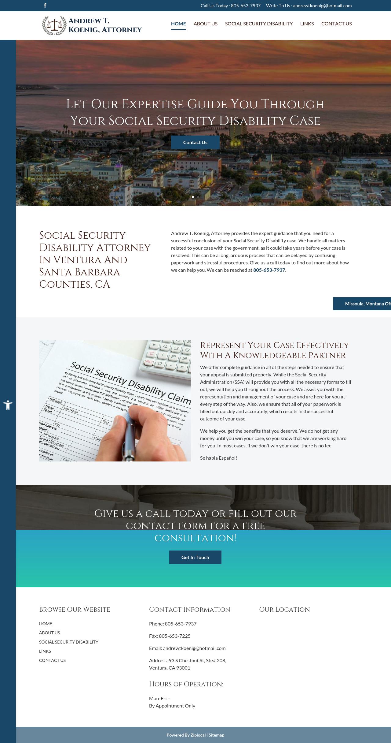 Andrew T Koenig - Ventura CA Lawyers