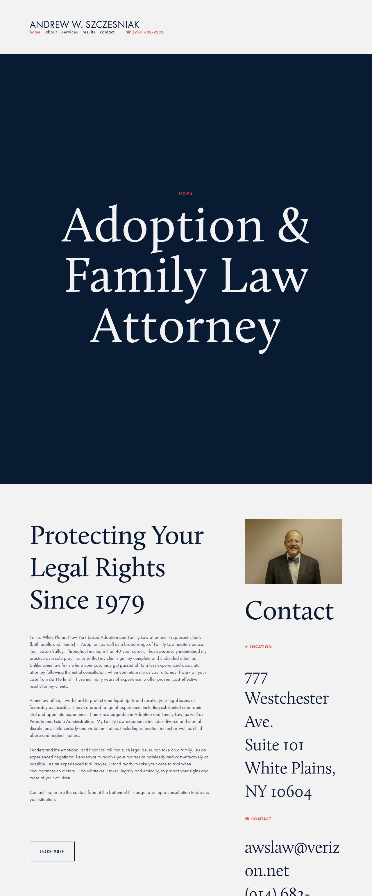 Andrew W. Szczesniak - White Plains NY Lawyers