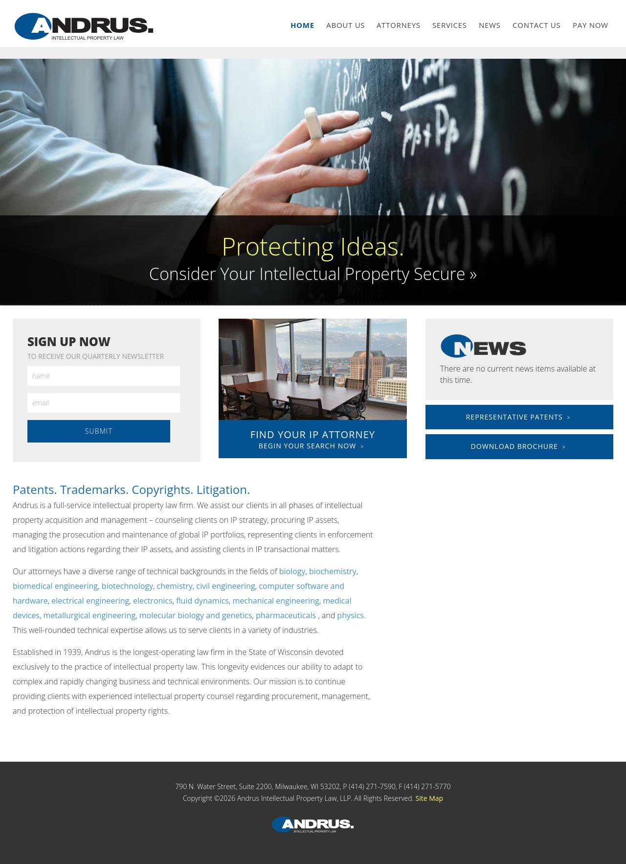 Andrus Intellectual Property Law - Milwaukee WI Lawyers
