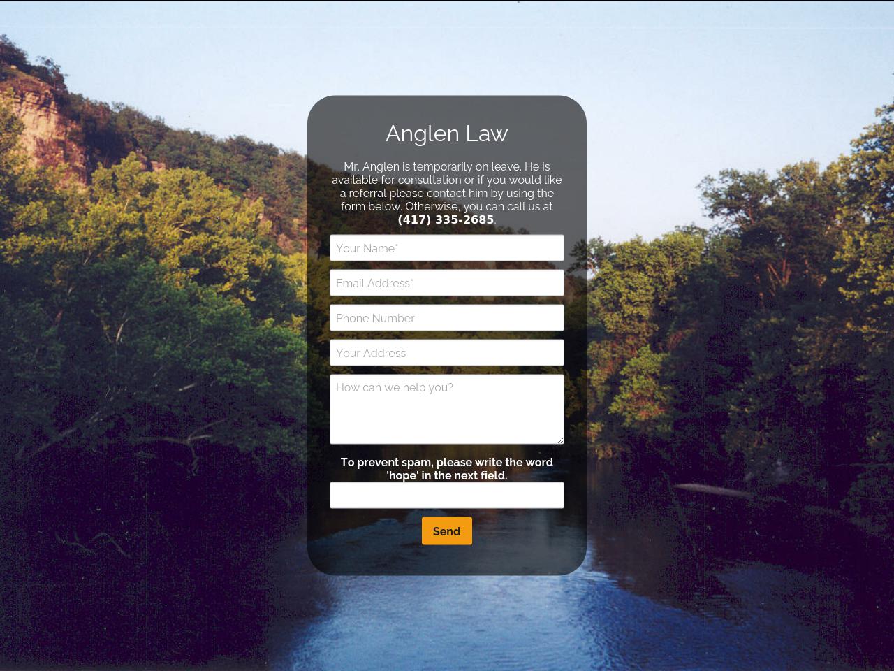 Anglen Randy S PC Atty - Branson MO Lawyers