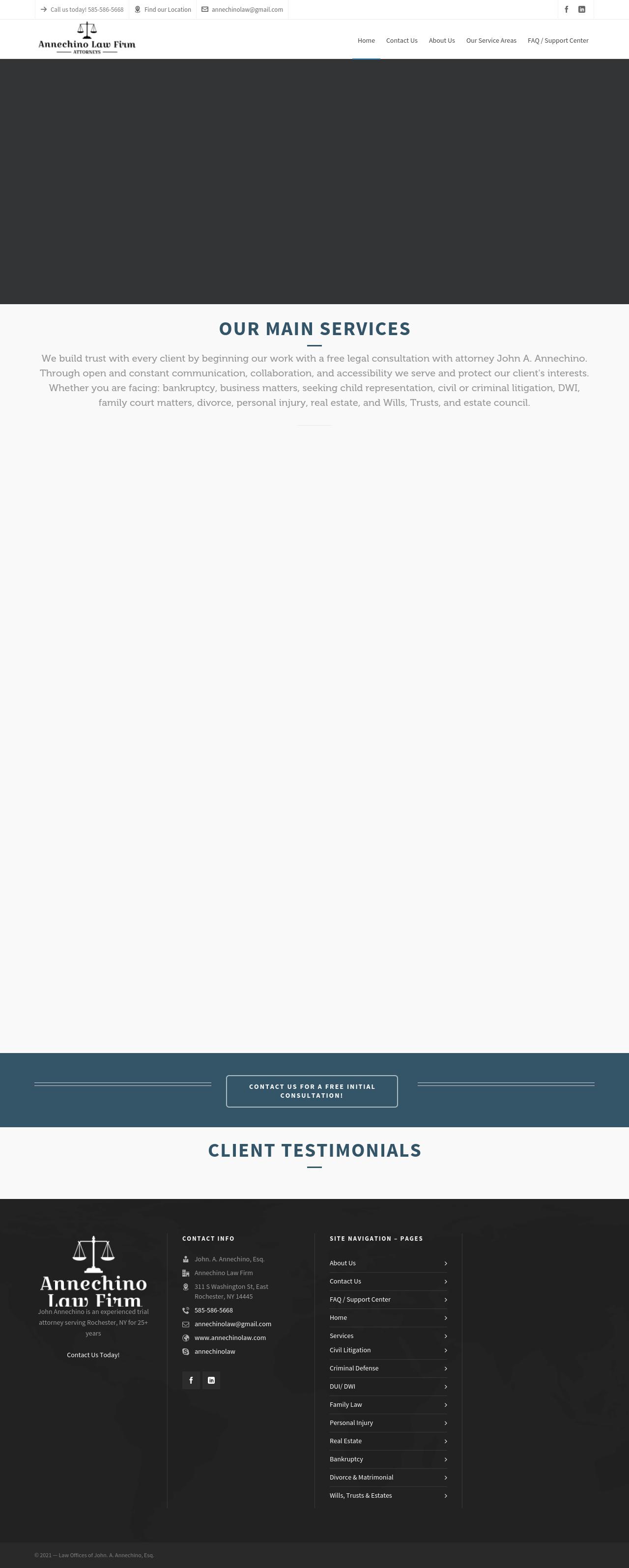 Annechino John A Jr - East Rochester NY Lawyers