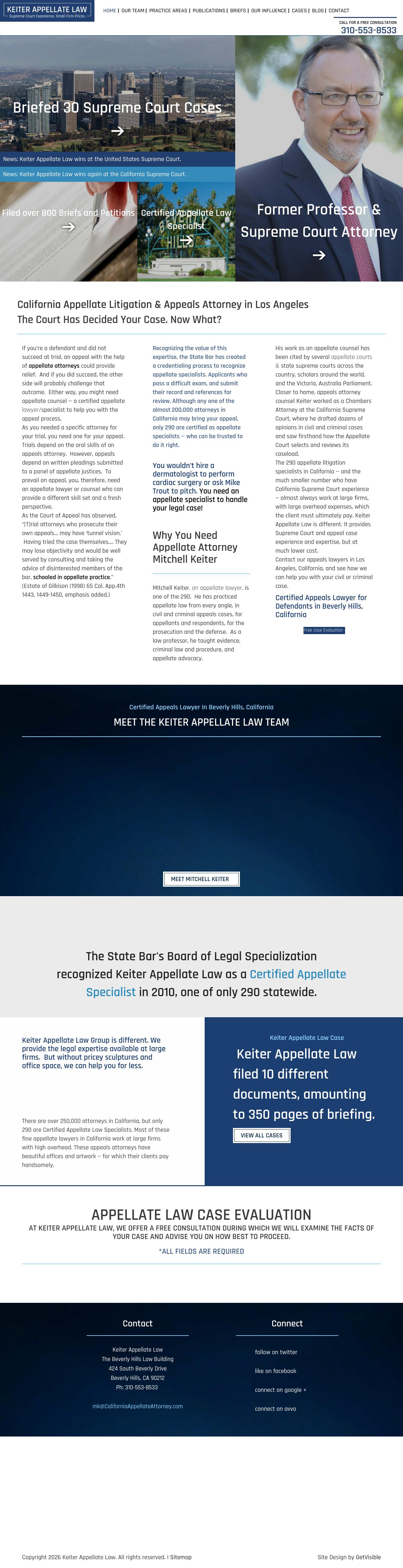 Keiter Appellate Law - Beverly Hills,  CA Lawyers