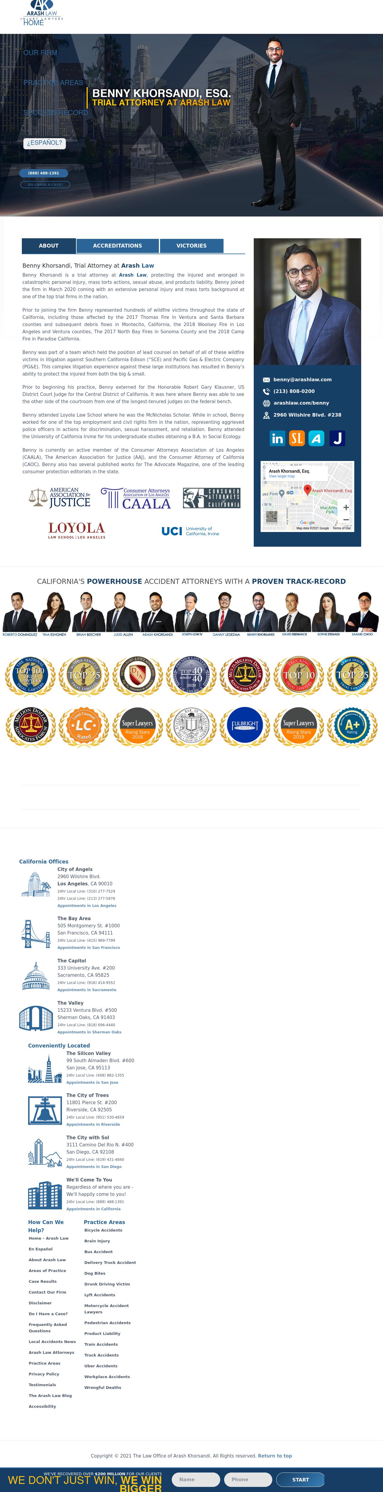 Arash Law - Los Angeles CA Lawyers
