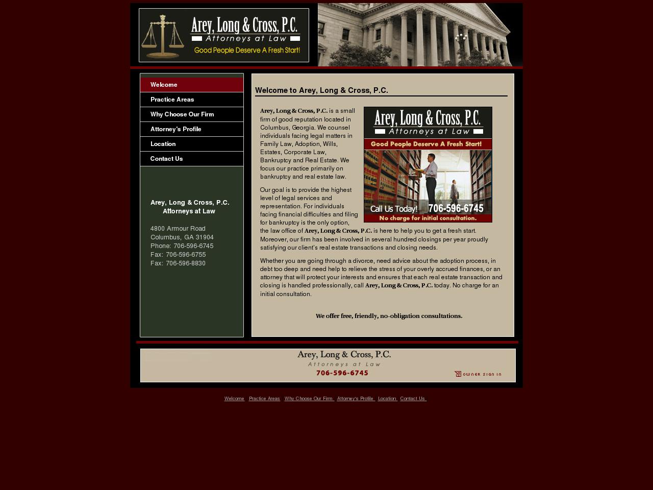 Arey & Long & Cross PC - Columbus GA Lawyers