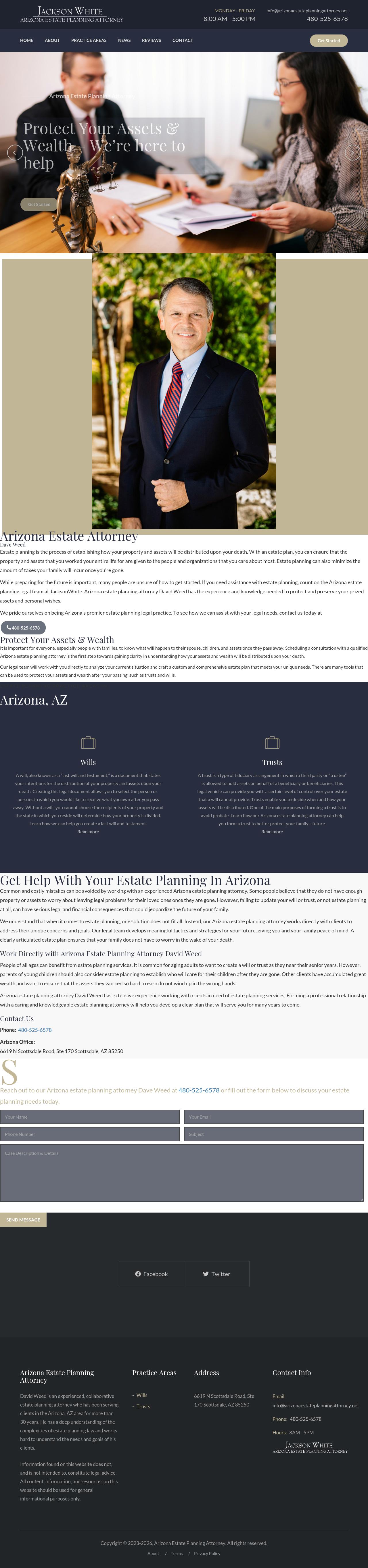 Arizona Estate Planning Attorney - Scottsdale AZ Lawyers