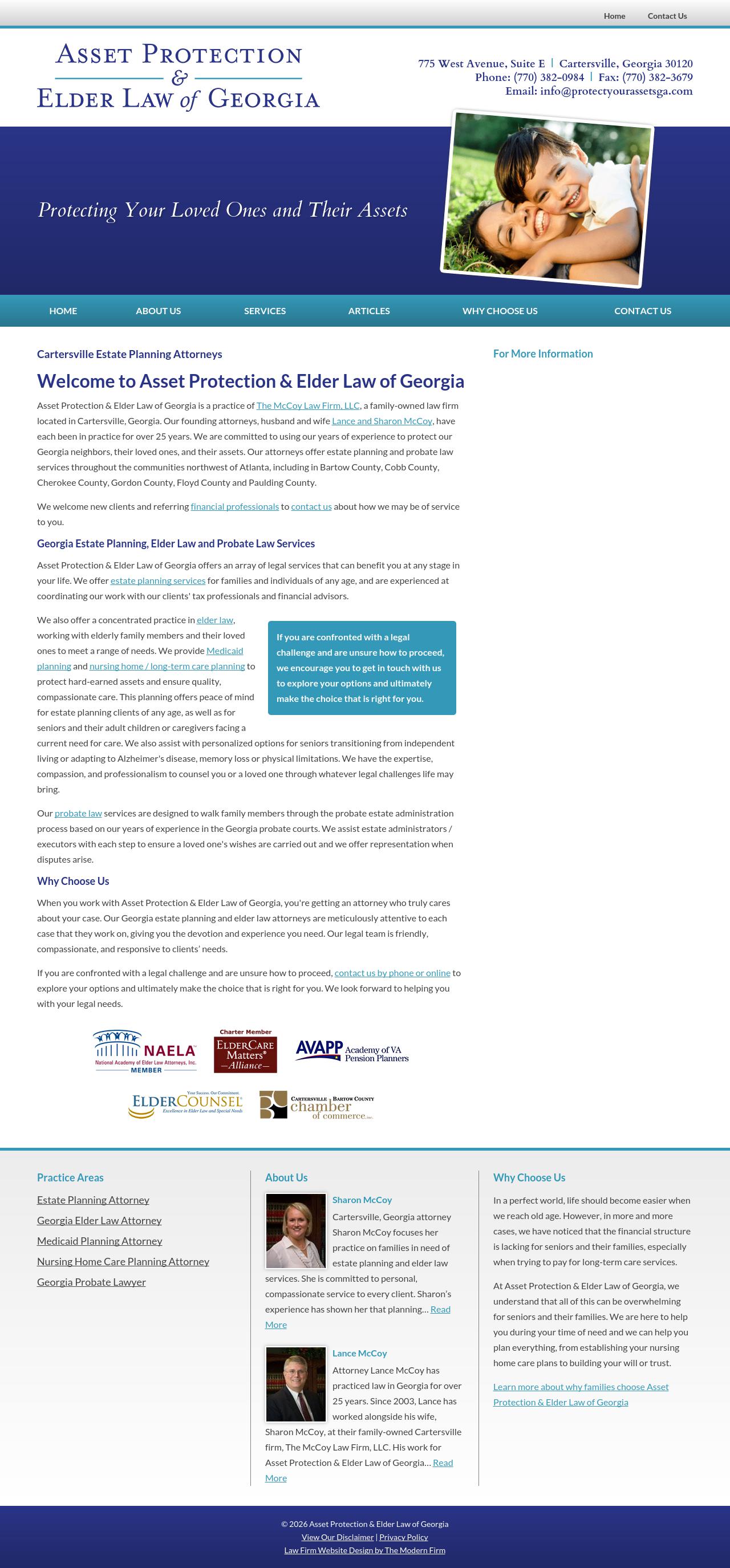 Asset Protection & Elder Law of Georgia - Cartersville GA Lawyers