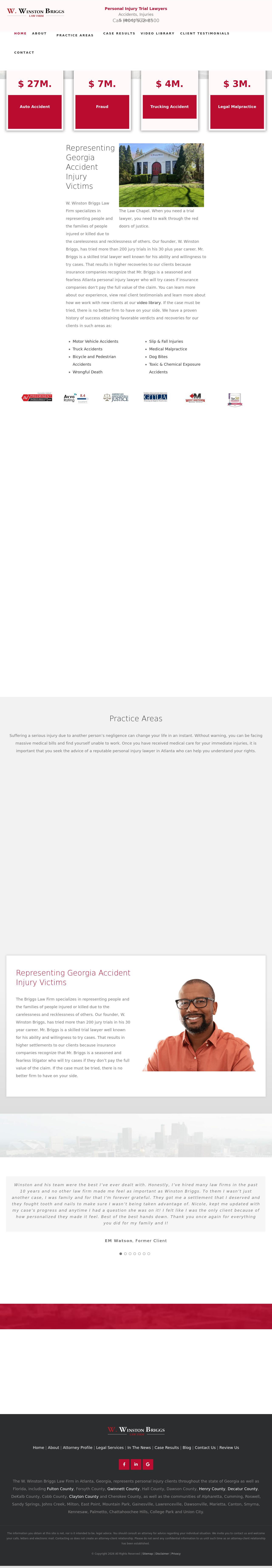 W. Winston Briggs Law Firm - Atlanta GA Lawyers
