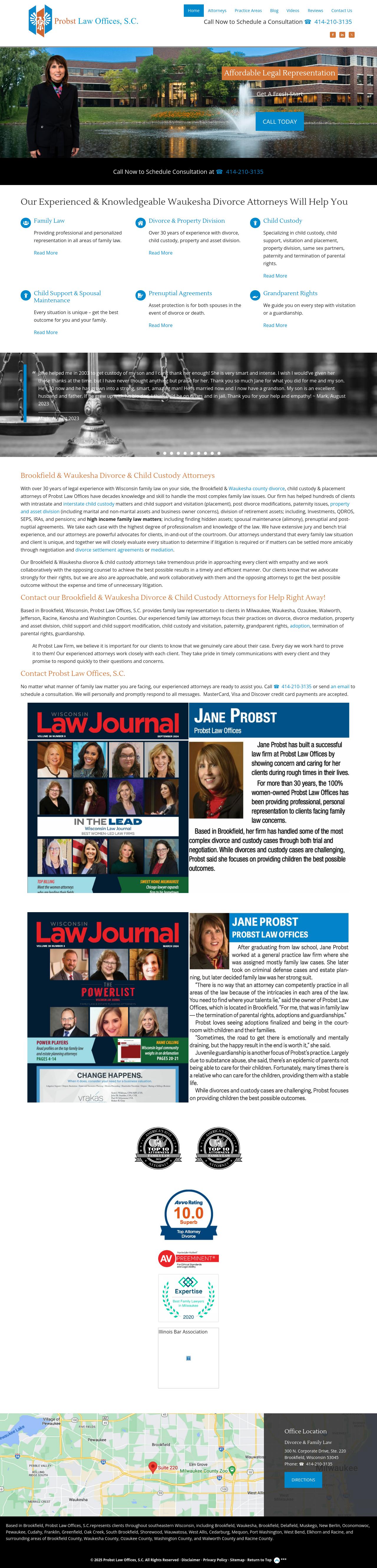 Attorney Jane E. Probst - Milwaukee WI Lawyers