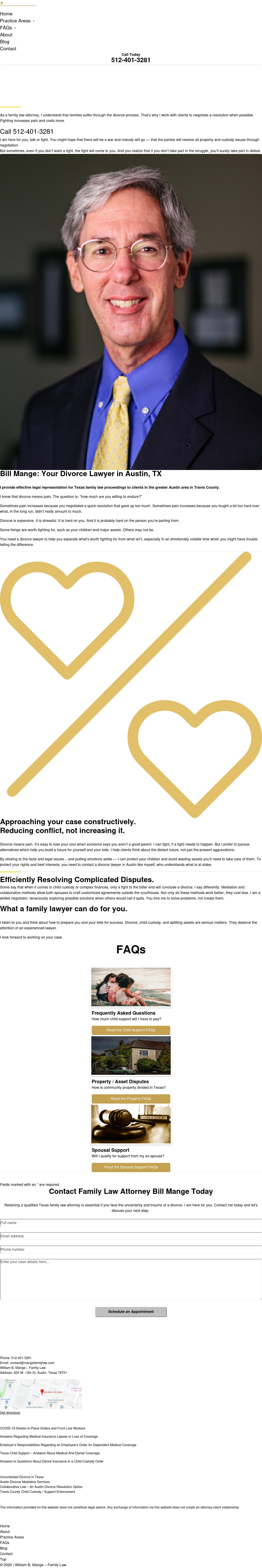 Mange Family Law - Austin TX Lawyers