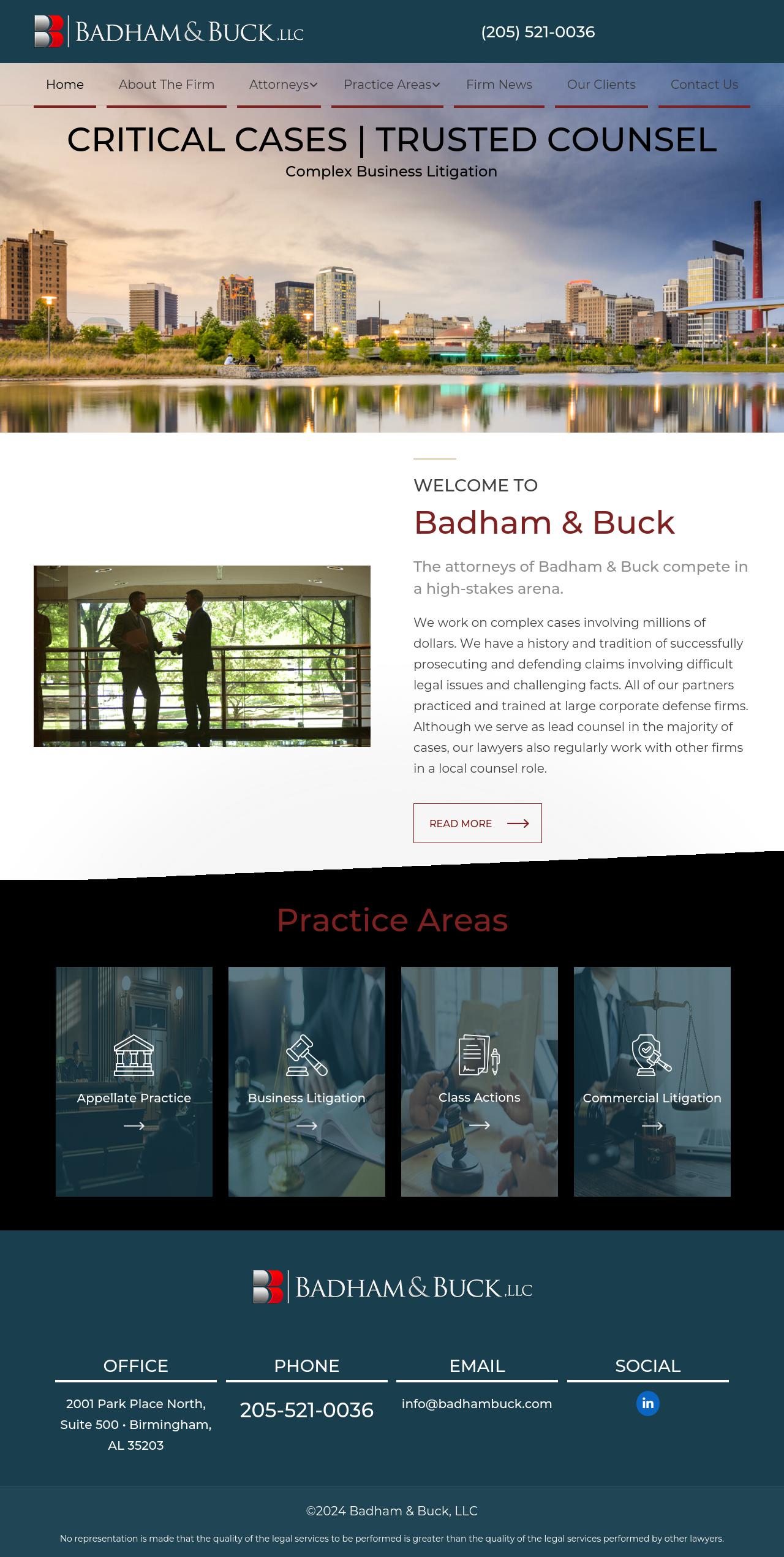 Badham & Buck, LLC - Birmingham AL Lawyers