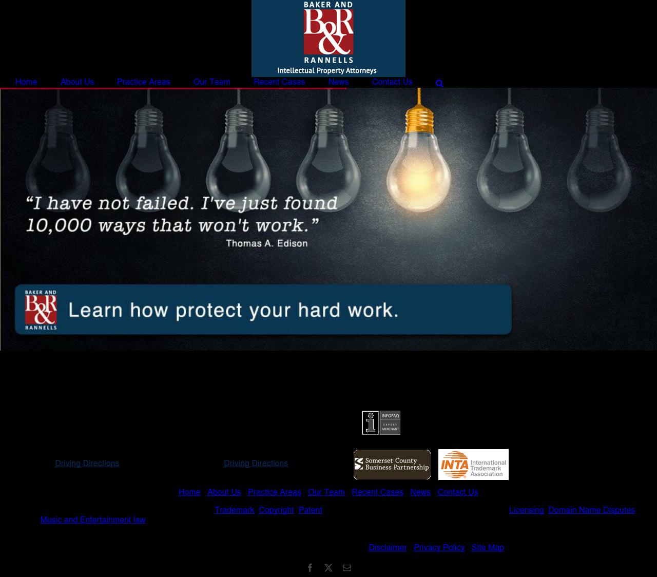 Baker and Rannells PA - Somerville NJ Lawyers