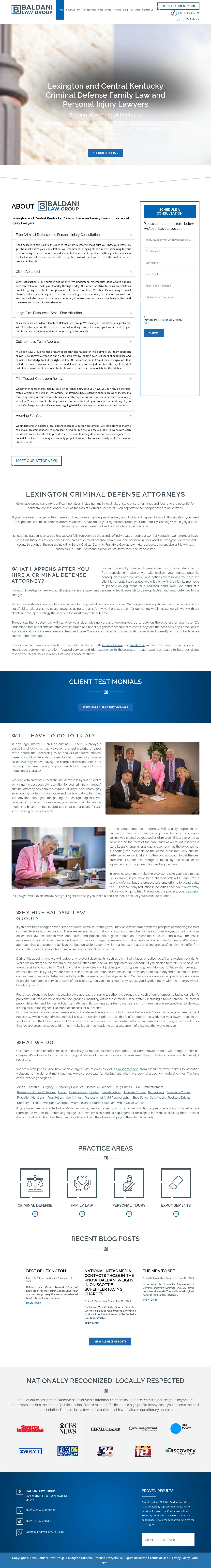 Baldani Law Group - Lexington KY Lawyers