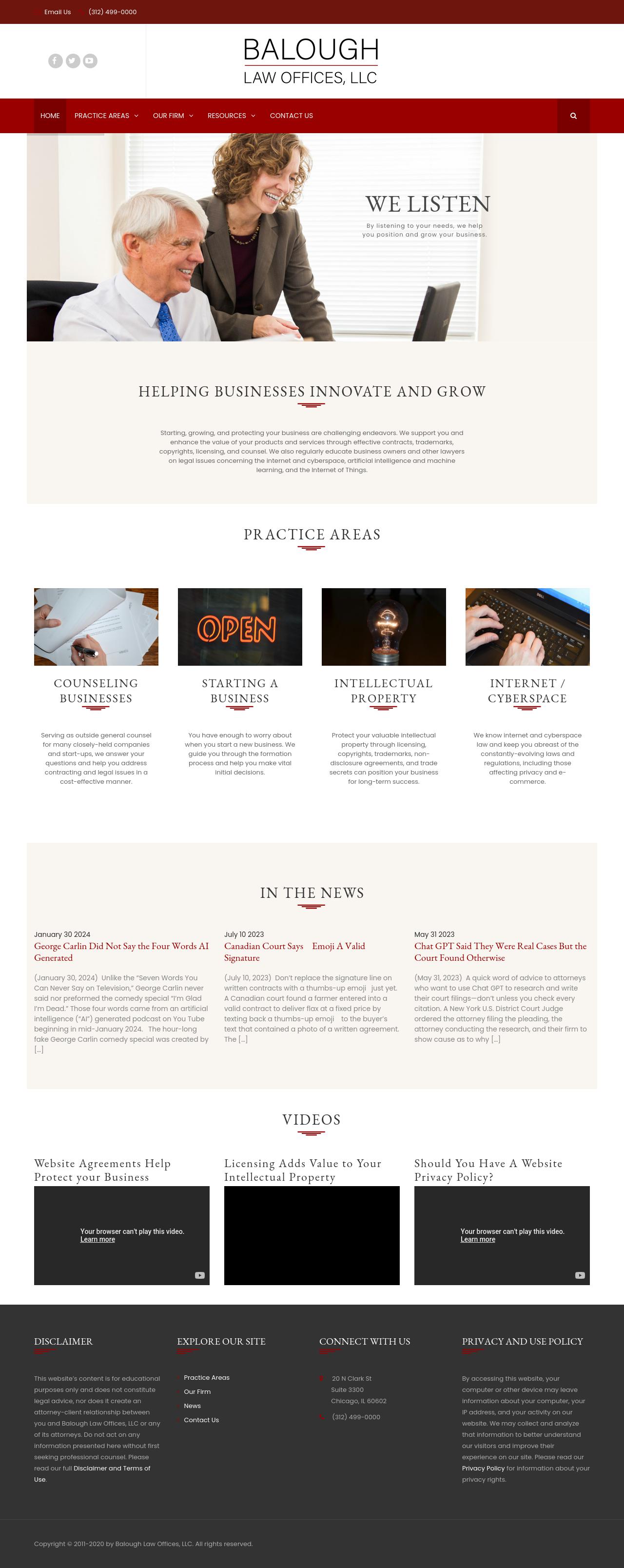 Balough  Law Offices, LLC - Chicago IL Lawyers