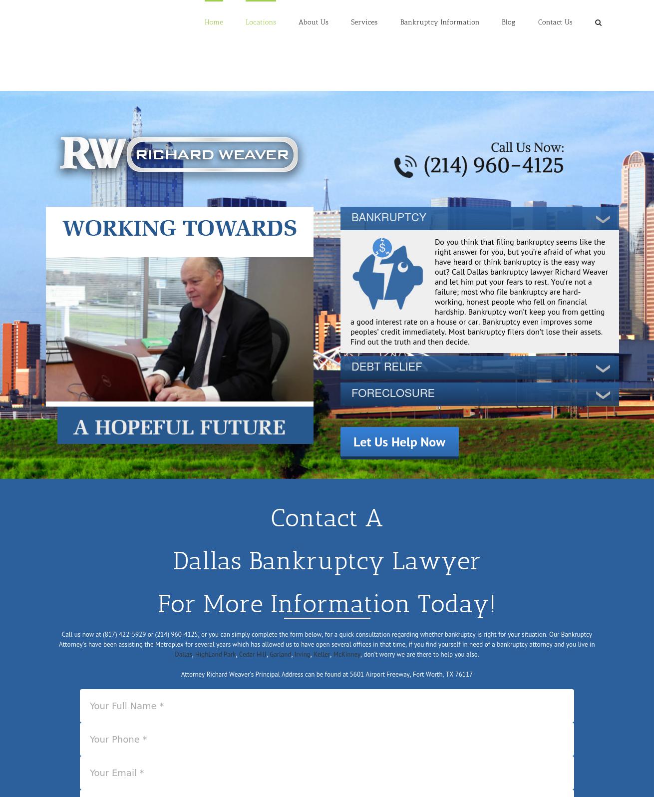 Bankruptcy Attorney Richard Weaver & Associates - Fort Worth TX Lawyers