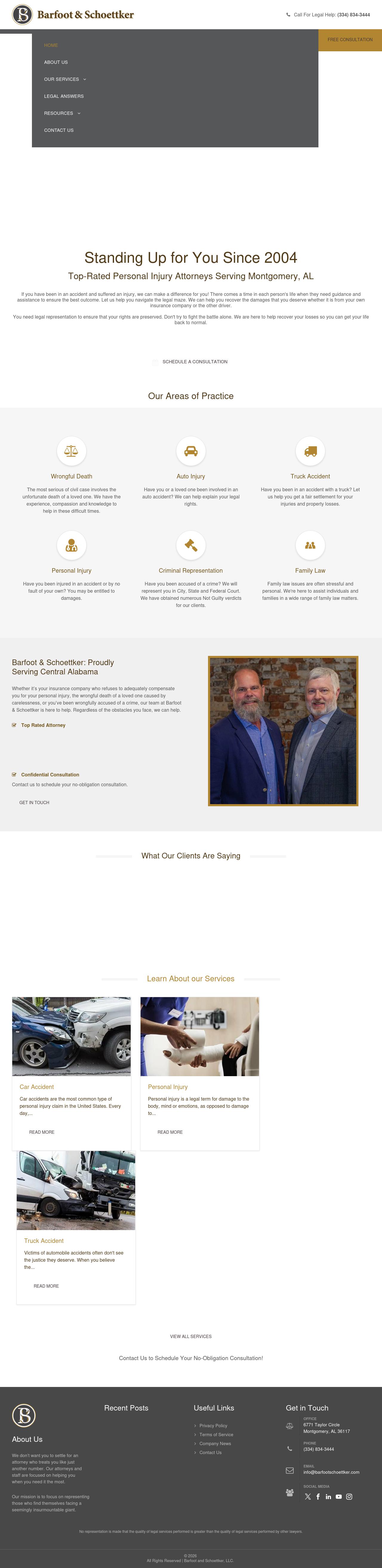Barfoot & Schoettker, L.L.C. - Montgomery AL Lawyers