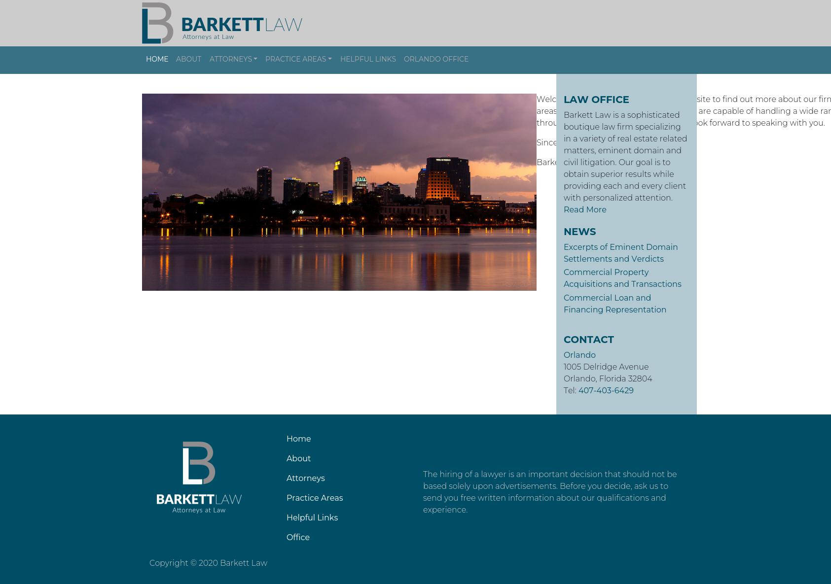 Barkett Law - Orlando FL Lawyers