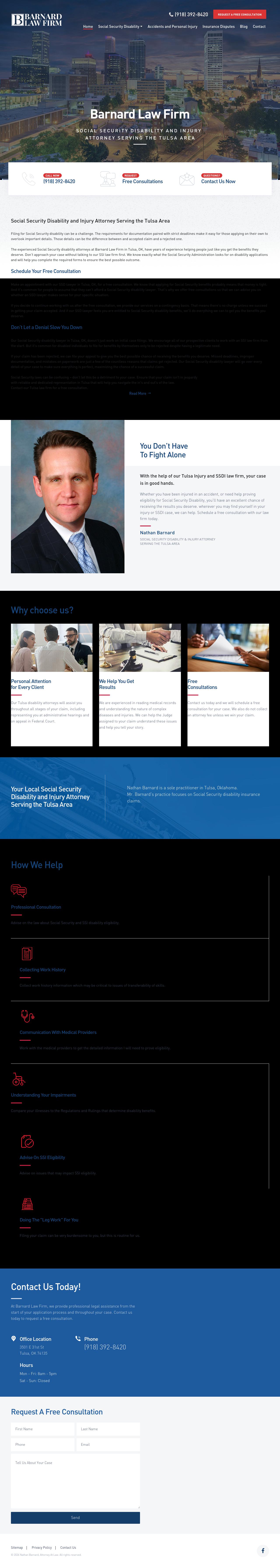 Barnard Law Firm - Tulsa OK Lawyers