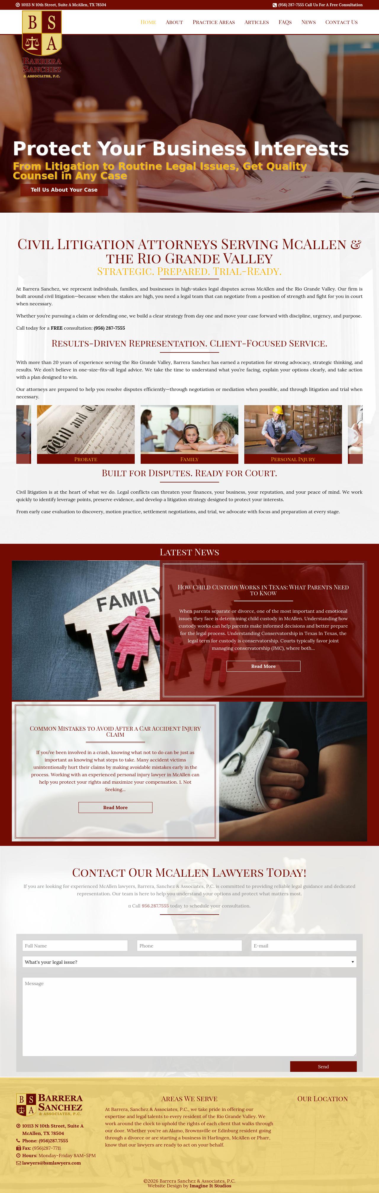 Barrera Sanchez & Associates, PC - McAllen TX Lawyers