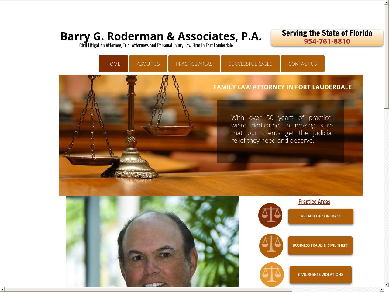 Barry G. Roderman & Associates, P.A. - Boca Raton FL Lawyers