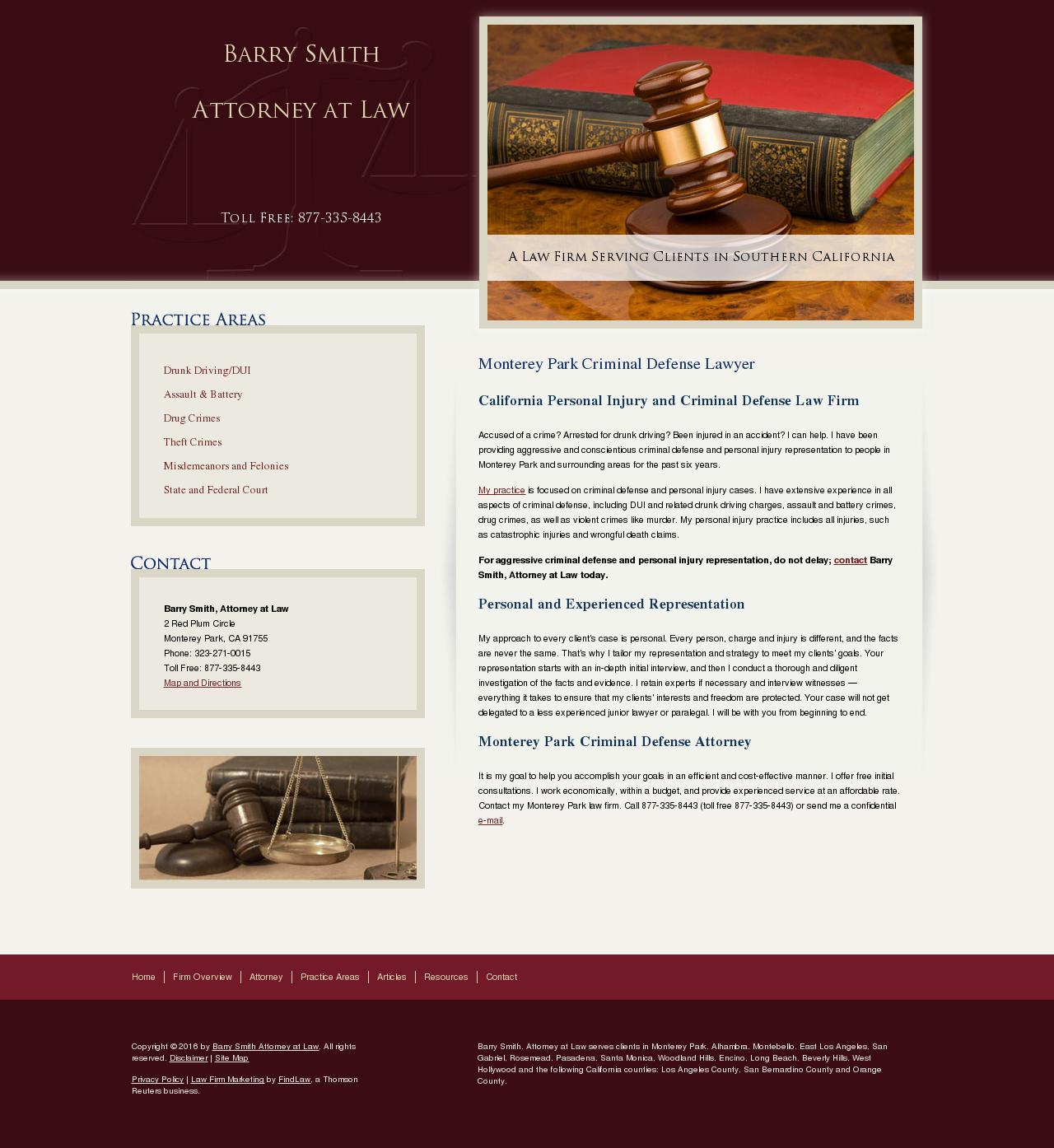 Barry Smith Attorney at Law - Monterey Park CA Lawyers