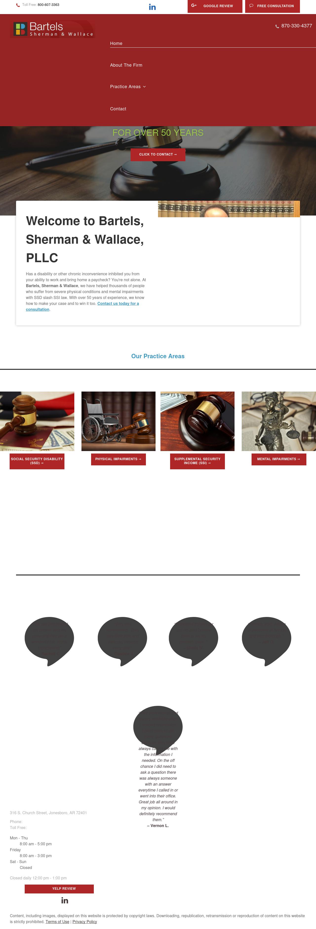 Bartels Law Firm - Jonesboro AR Lawyers