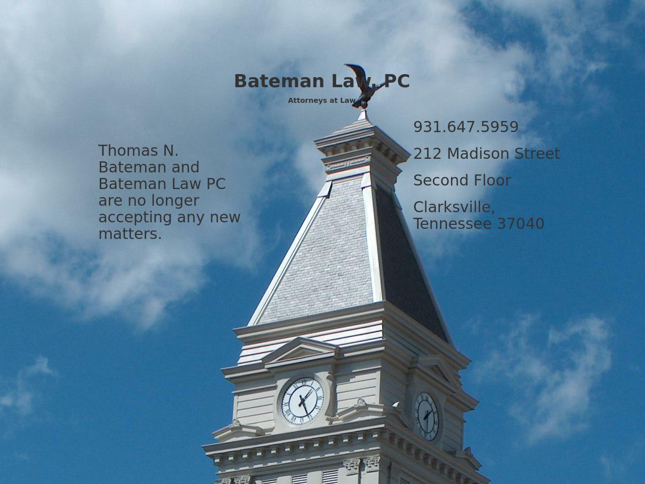 Bateman & Bateman PC - Clarksville TN Lawyers