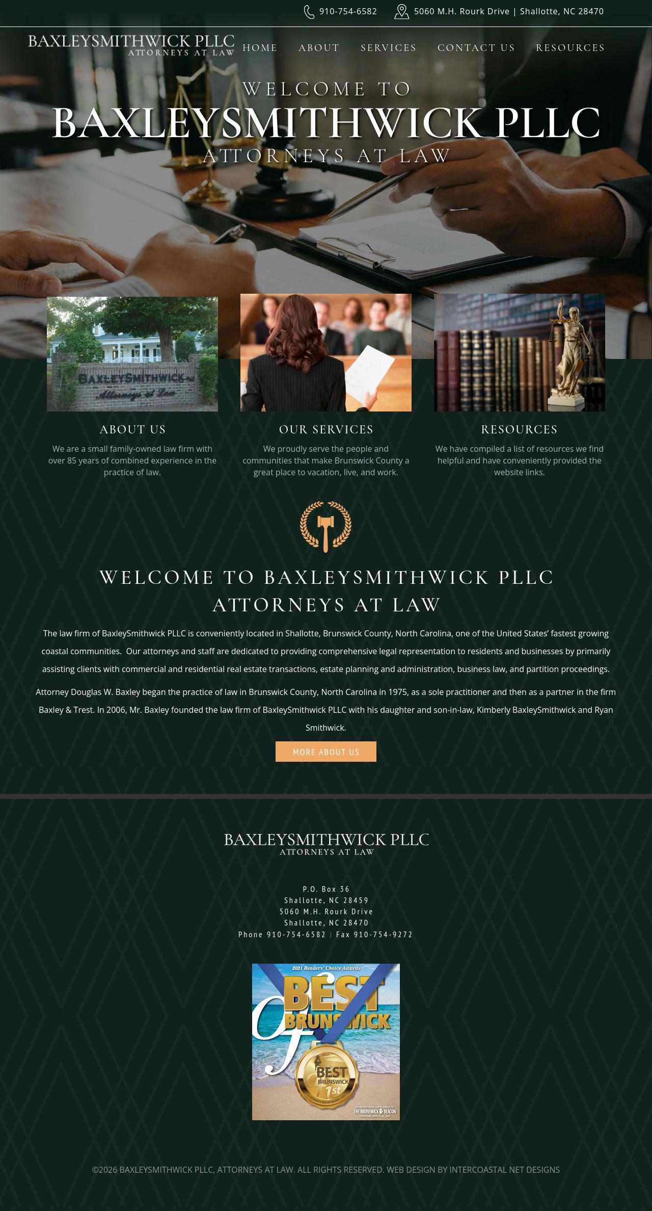 Baxley Smithwick PLLC Attorneys At Law - Shallotte NC Lawyers